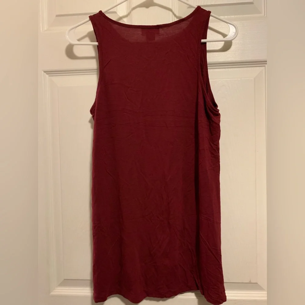 Old Navy Burgundy Blouse - Picture 3 of 3
